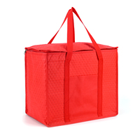 Sac isotherme personnalisé grande capacité avec logo, réutilisable, pour pique-nique, camping, courses