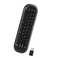 Clavier sans fil miniature Hostrong 2.4G et télécommande Air Mouse avec code roulant pour la box TV Zidoo V6