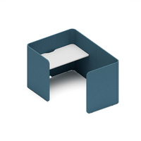 Écran de séparation de bureau moderne en tissu PET insonorisant, poste de travail modulaire, réduction du bruit, pour bibliothèque et zone d'étude concentrée