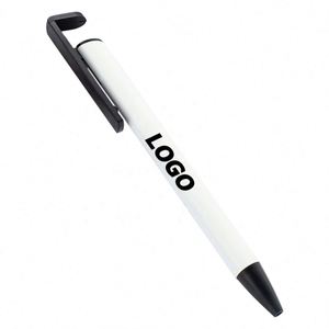 Customizable Sublimation Metal Aluminum Rod Pen with Phone Stand - <b>Creative</b> & Unique Ballpoint Pens for Promotional <b>Gifts</b> - Product Image 1