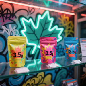 Custom Printed Resealable Ziplock Stand up <strong>Pouches</strong> 3.5G Aluminum Food Smell Proof Packaging Mylar Plastic Bags - Product Image 5