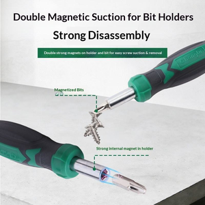 PEIFENG Kit d'outils de réparation automobile complet en acier inoxydable avec <span class=keywords><strong>embout</strong></span> de douille de 6,3 mm et petit tournevis de précision - Product Image 5