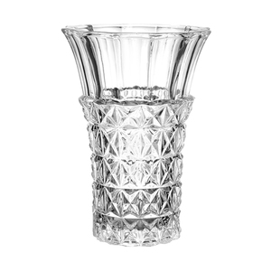 <span class=keywords><strong>Vase</strong></span> en verre <span class=keywords><strong>de</strong></span> <span class=keywords><strong>cristal</strong></span> à grande bouche, moderne, haut <span class=keywords><strong>de</strong></span> gamme, antique, clair, <span class=keywords><strong>de</strong></span> forme unique - Product Image 3