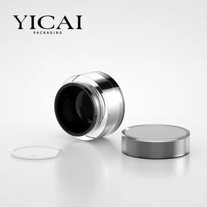 Hũ đựng kem dưỡng thể, kem tẩy tế bào chết mỹ phẩm màu đen mờ 50ml 100ml 200ml 1oz 50g 100g 8oz - Product Image 5