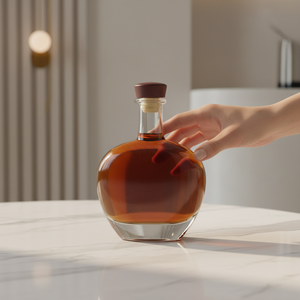 Bouteilles à liqueur de luxe modernes les plus vendues, 700 ml, 750 ml, pour whisky, brandy, <span class=keywords><strong>cognac</strong></span>, <span class=keywords><strong>rhum</strong></span> - Product Image 1