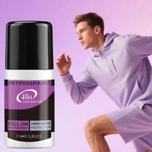 Déodorant Roll-on Parfum Frais Portable Protection Anti-Odeur 48 Heures Anti-Transpirant pour Aisselles, Pieds et Jambes - Product Image 2