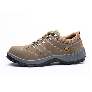 Steel Toe Safety Shoes Men Low Top Anti Impact Puncture Proof Construction Work Shoes Breathable Durable Lightweight - Product Image 2