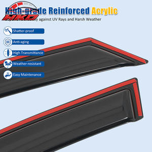 Deflectores de Ventana Laterales para Subaru Forester 19-24, Protección Contra Lluvia de Acrílico - Product Image 2