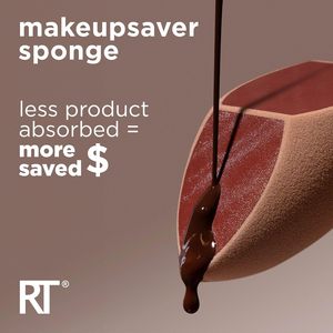 0130 <span class=keywords><strong>Real</strong></span> Technique Makeupsaver Éponge Maquillage Mélangeur Éponge pour Formulations Liquides et Crème Application Ciblée Sans Latex - Product Image 2