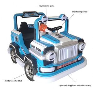 New Children's Recreation Square <b>Car</b> Stall Equipment Big Wheel Electric Bumper Four Wheel Outdoor Leisure Steel Non-<b>Inflatable</b> - Product Image 3