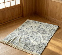 Umweltfreundliche Nylon-Decke für Erwachsene und großes Badetuch 80cm*160cm - Neuartiges Muster Elegant und Spaßig
