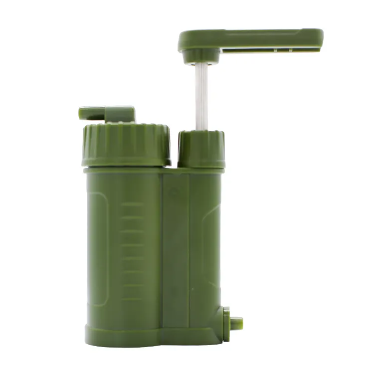 Mini Outdoor SurvivalTrip Drink Water Purifier Soldier Personal Life Hiking Camping Portable Water Straw Emergency Water Filter