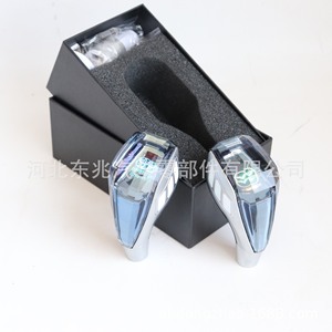 Crystal Gear <b>Shift</b> <b>Knob</b> Universal For Toyota Mazda Lexus Manual Seven Color Gradient Touch Illuminated Lightweight - Product Image 3