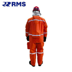 Combinaison ignifuge conforme à la norme EN, combinaison de lutte contre l'<span class=keywords><strong>incendie</strong></span>, vêtements de sécurité, <span class=keywords><strong>tenue</strong></span> de pompier HYXF-C6 - Product Image 3