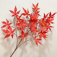 Festival à thème d'automne décoration jardin paysage Simulation grand arbre érable rouge artificiel