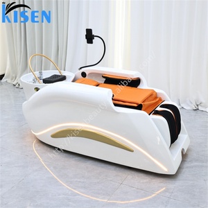 Kisen New Original Chip Electric Component Beauty Automatic Massage Shampoo <b>Bed</b> With Water Circulation - Product Image 2