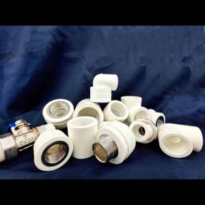 高圧水パイプライン用プラスチックパイプ継手カスタマイズされたカラーPPRプラスチックパイプ継手すべてのタイプが含まれています - Product Image 2