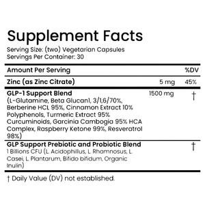 Integratore GLP-1 OEM/ODM per Donne e Uomini, Supporto per <span class=keywords><strong>Fame</strong></span> e Metabolismo, Capsule Probiotiche e Prebiotiche 10-in-1 - Product Image 3