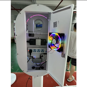 Photomaton portable pour iPad avec éclairage circulaire RVB, idéal pour les kits de démarrage d'entreprise et la location pour événements - Product Image 6