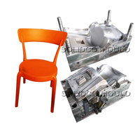 Fabricant de moules pour chaises de bureau transparentes en PC, tabourets et tables de marque LX, design en rotin plastique, capacité de machine de 90 à 650 tonnes