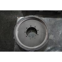 Pneu plein Topower 25x7 sur jante en acier pour nacelle élévatrice à ciseaux JLG E450, numéro de pièce JLG 1001110775