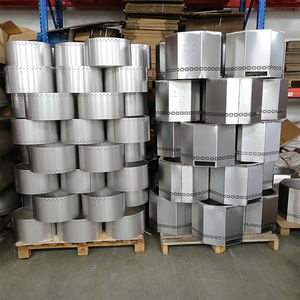 Brasero Portátil <span class=keywords><strong>de</strong></span> Acero Inoxidable <span class=keywords><strong>de</strong></span> Primera Calidad, 19 Pulgadas, Sin Humo, <span class=keywords><strong>para</strong></span> Jardín, Doble Capa, <span class=keywords><strong>para</strong></span> <span class=keywords><strong>Leña</strong></span> - Product Image 3