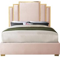 Lit plateforme royal moderne extra large et haut, capitonné, en cuir gris, avec tiroirs, pour chambre à coucher et appartement
