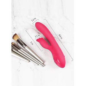 जीभ के साथ महिलाओं के लिए शक्तिशाली g स्पॉट खरगोश वाइब्रेटर उत्तेजक डिल्डो वयस्क महिला के लिए सेक्स खिलौने - Product Image 2