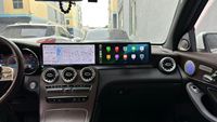 Écran IPS 24,6 pouces, CarPlay sans fil, Android Auto, WiFi, CarPlay pour Mercedes Benz/GLK/CLS/E/A Class, double écran, unité principale W205