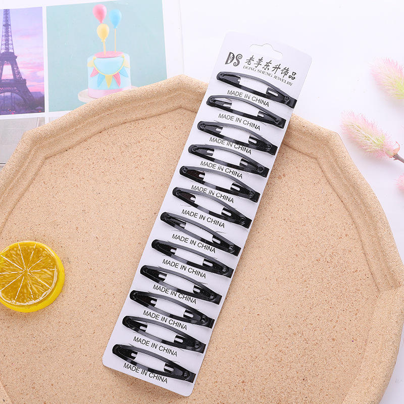 สีดำมันวาว12แพ็ค