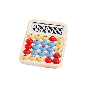 <span class=keywords><strong>Calculadora</strong></span> de Oficina Mecánica de Plástico con Pilas AAA, Color Degradado, Portátil, con Pantalla de 12 Dígitos, Alarma y Calendario - Product Image 5