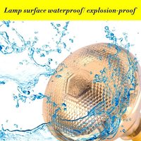 Ampoules infrarouges rouges pour lampe chauffante PAR38 125W, ampoule en verre pour services alimentaires, couveuse, poussins, animaux de compagnie, salle de bain
