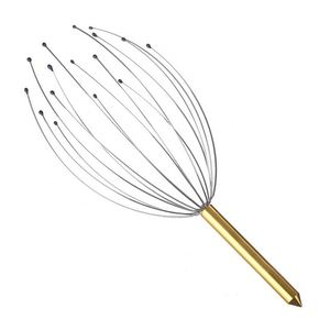 Custom 12-Claws Spider Octopus Hair Scratcher Manual <b>Tool</b> Metal Head Scalp <b>Massager</b> - Product Image 6