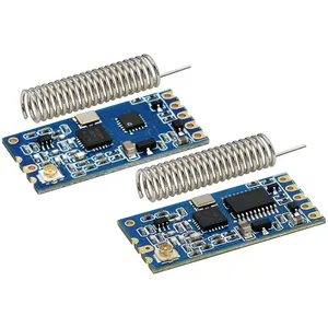 Microcontrôleur sans fil HC-12 SI4463, série 433 longue portée, 1000M avec antenne pour BLE - Product Image 3