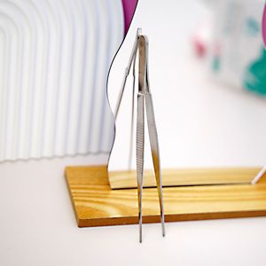 Aibeze round-head stainless steel forceps, auxiliary forceps, household medical <b>clips</b>, thickened and hardened surgical <b>tools</b> - Product Image 1