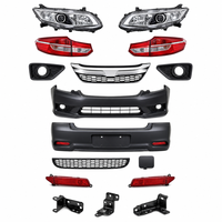 Kit carrosserie de mise à niveau pour Honda City 2015 : Calandre avant, capot, autres pièces de carrosserie, accessoires de coffre