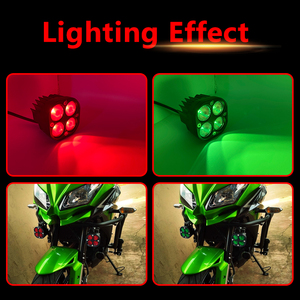 Đèn <span class=keywords><strong>Led</strong></span> Làm Việc 3Inch 40W Màu Xanh Lá Đỏ Xanh Dương Đèn Lái Xe Cho Xe Tải Địa Hình Xe Bán Tải Thuyền Đèn Sương Mù ATV UTV 12V 24V Phụ Kiện Xe Hơi - Product Image 6