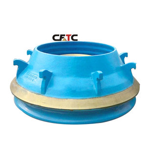 Convient aux concasseurs à cône HP300 HP400 HP500 en acier à haute teneur en manganèse, avec revêtement de bol et manteau concave. - Product Image 2