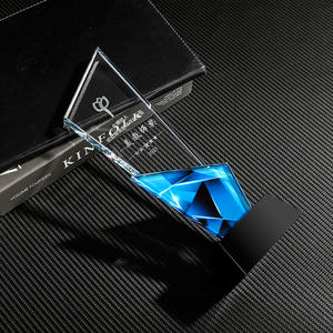 क्रिस्टल के 9 उत्कीर्णन क्रिस्टल ट्रॉफी कंपनी वार्षिक बैठक क्रिस्टल क्राफ्ट स्मारिका - Product Image 4