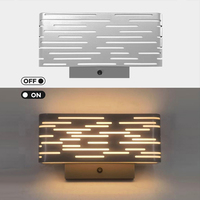 Lampes murales en acrylique LED de haute qualité pour villa, restaurant, club-house, maison, bureau, chevet
