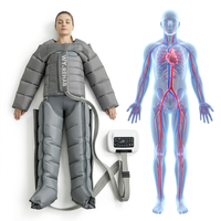 Nouvelle Machine de Massage par Pression d'Air à Six Chambres VU 2026 CE pour Thérapie de Compression Corporelle Complète et Amélioration de la Gestion du Lymphœdème