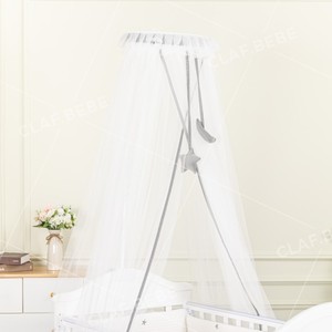 มุ้งกันยุงสำหรับเด็กอ่อนแบบแขวนบนพื้นถึงเพดานสไตล์ยุโรป - Product Image 2