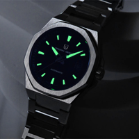 PAGANI DESIGN – montre mécanique pour hommes d'affaires, 40MM, verre saphir de luxe, revêtement AR, automatique, étanche à 100M, lumineuse