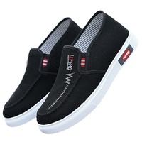 Chaussures en toile pour hommes 2025, antidérapantes, résistantes à l'usure, légères, respirantes, confortables, souples, chaussures décontractées pour hommes, à enfiler