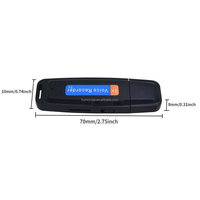 Unterstützt Max. 32GB Externen Speicher Micro Tragbarer USB-Stick Digitaler Sprachrekorder USB-Flash-Laufwerk Digitaler Sprachrekorder
