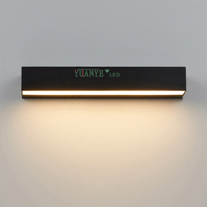 Venta al por mayor 12 pulgadas-40 pulgadas Dali LED Down Light Solar Powered <span class=keywords><strong>Motion</strong></span> Lámpara de pared al aire libre con sensor Lámparas de pared de jardín de forma cuadrada - Product Image 2