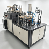 Macchina Manuale per la Produzione di Bicchieri di Carta con Struttura di Manutenzione Semplice per Piccole Imprese