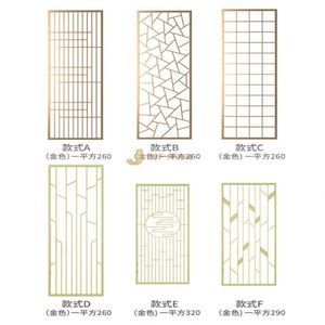 ANN016 Cloison multifonctionnelle durable en acier inoxydable poli miroir, surface haute réflexion pour salons VIP modernes - Product Image 5