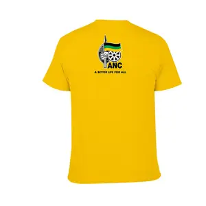 Huiyi Lage Prijs Aangepaste Zuid-Afrika T Shirt Custom Fabrikant Groothandel Zuid-Afrika Verkiezingsshirt