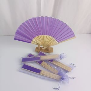 Abanico Plegable de Bambú Portátil de 21 cm, Pintado, Estilo Japonés, con Logotipo Personalizado, Marca WUYUNG, Regalo Promocional para Bodas - Product Image 6
